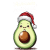 Avocado Weihnachten Geschenk