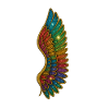 Regenbogen Glitzerflügel