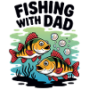 Pêche avec papa le week-end
