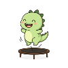 Dino Jump Trampoline