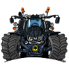 1396-BLACK-V-TRACTOR