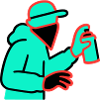 Neon Graffiti Sprayer