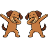 Dog Dabbing Comic