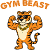 Gym Beast Tiger with Sunglasses