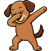 Dabender Dog Cartoon
