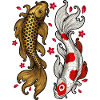 Koi Fish Drawing | Love and Harmony