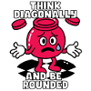Think Diagonally, Be a Checker