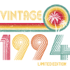 Millésime 1994 Edition Limitée Sunset Palm