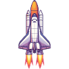 Cosmos Rocket Neon Edition
