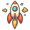 Rocket Cartoon Adventure