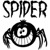 Le sourire de l'araignée noire
