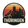 Thuringia Castle Panorama Badge