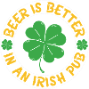 Beer better irish pub