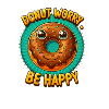 Donut Worry be happy