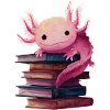 Axolotl Books Reading Bookworm