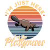 Funny aesthetic Kawaii Platypus