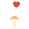 J’aime Shiitake cœur champignon