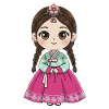 Chibi Hanbok Candy Dream Chaewon