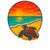 Sunset Turtle Beach, Safe the Trutles 