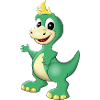 Aventure de l’ami dragon Dino vert