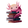 Axolotl Funny Book Reading Books
