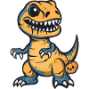 Dinosaur T-Rex Halloween Funny