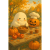 Halloween Ghost Cooking
