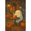 Ghost in autumn