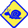 Snail Warning Caution Danger Sign