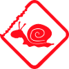 Snail Warning Caution Danger Sign