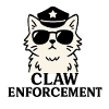 Claw Enforcement – Funny Cat Shirt