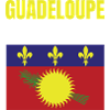 Guadeloupe Antilles flag t-shirt