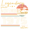 Millésime Novembre 1975 RétroNovembre 1975 