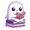Halloween Reading Cartoon Book