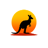 Kangaroo Outback Sunset – Australia Shirt