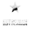 Rotterdam Star Distressed Print
