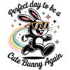Retro Hoppel Bunny with Sunglasses