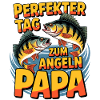 Journée parfaite pour papa pêcheur