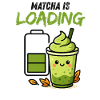Loading Screen Green Smoothie Matcha Viral