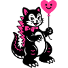 Monster Cat Pink