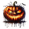 Molten Ember Jack-o'-Lantern