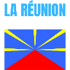T-shirt drapeau La Réunion volcan