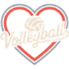 Volleyball Herz Volleyballer