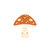 Equipe Shiitake: champignon kawaii