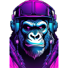 Gorilla DJ Neon