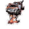 Rusted Truck Splash