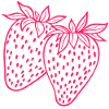 Strawberry neon