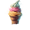 Es lebe die Eiszeit - Waffel