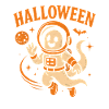 Halloween Spaceman Ghost