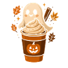 Ghost Coffee Halloween Mug